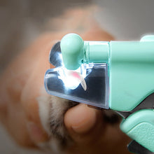 Afbeelding in Gallery-weergave laden, Nagelknipper voor huisdieren met LED-lampje en nagel opberg doos
