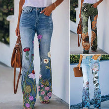 Afbeelding in Gallery-weergave laden, Flare-jeans met 4 knopen
