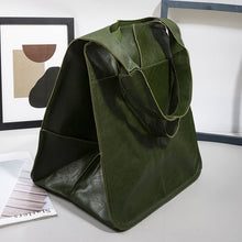 Afbeelding in Gallery-weergave laden, Leren handtassen met grote capaciteit voor dames
