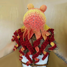 Afbeelding in Gallery-weergave laden, Gehaakte Octopus Hoed
