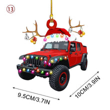 Afbeelding in Gallery-weergave laden, Auto-Boot-Kerstijzer Ornament
