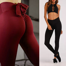 Afbeelding in Gallery-weergave laden, Perzik bil strik yoga broek
