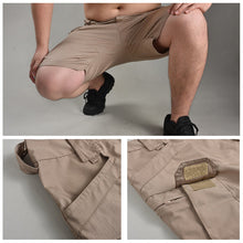 Afbeelding in Gallery-weergave laden, Tactische short in effen kleur
