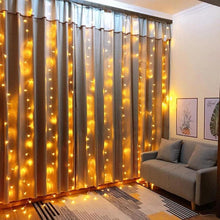 Afbeelding in Gallery-weergave laden, Twinkle Star 300 LED Raamgordijn Snoerlamp
