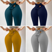 Afbeelding in Gallery-weergave laden, Perzik bil strik yoga broek
