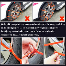 Afbeelding in Gallery-weergave laden, Antislip sneeuwkettingen met ritssluiting
