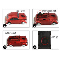 Afbeelding in Gallery-weergave laden, Draadloze Leuke Stijl Auto Model Muis Gaming Muizen Met USB
