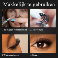 Afbeelding in Gallery-weergave laden, Gesegmenteerde lange stroken valse wimpers
