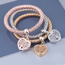 Afbeelding in Gallery-weergave laden, Meerlaagse armbanden voor dames (3 kleuren/set)
