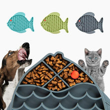 Afbeelding in Gallery-weergave laden, Voedsel voor gezelschapsdieren graad silica Anti verstikking kom
