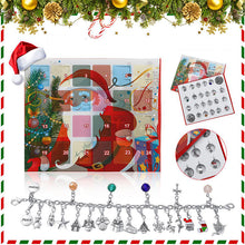 Afbeelding in Gallery-weergave laden, 24 dagen countdown kalender DIY kralen blinde doos kerst armband cadeau
