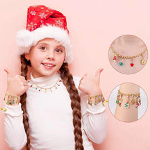 Afbeelding in Gallery-weergave laden, 24 dagen countdown kalender DIY kralen blinde doos kerst armband cadeau
