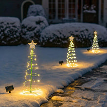 Afbeelding in Gallery-weergave laden, KERST VOORVERKOOP - Solar LED kerstboomdecoratie
