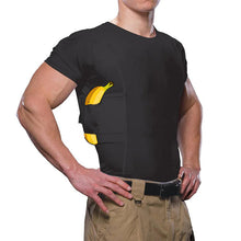 Afbeelding in Gallery-weergave laden, T-shirt met verborgen draaglaag
