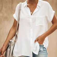 Afbeelding in Gallery-weergave laden, Women's Casual Short Sleeve Vintage Shirt

