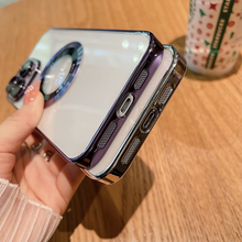 Afbeelding in Gallery-weergave laden, Transparante magnetische iPhone-hoes
