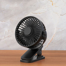 Afbeelding in Gallery-weergave laden, Clip Type USB Oplaadbare Mini Elektrische Ventilator
