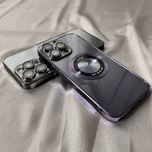 Afbeelding in Gallery-weergave laden, Transparante magnetische iPhone-hoes
