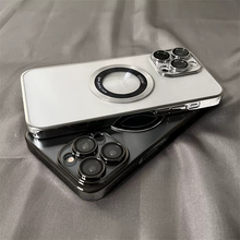 Afbeelding in Gallery-weergave laden, Transparante magnetische iPhone-hoes
