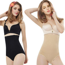 Afbeelding in Gallery-weergave laden, Shapewear slipje met hoge taille
