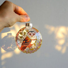 Afbeelding in Gallery-weergave laden, Vogel kerstboom platte ornamenten
