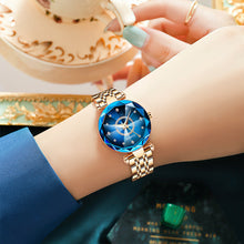 Afbeelding in Gallery-weergave laden, Waterdicht horloge met sterrenhemel voor dames
