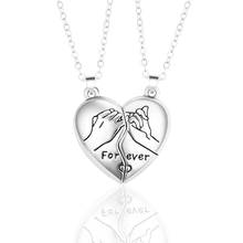 Afbeelding in Gallery-weergave laden, Side by Side Bijpassende Ketting met Magneet
