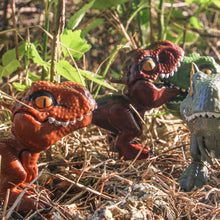 Afbeelding in Gallery-weergave laden, Vingerknijpende dinosaurus actiefiguren
