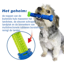Afbeelding in Gallery-weergave laden, Honden Kauwborstel Tandenborstel | Tandenreinigingsspeelgoed
