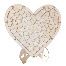 Afbeelding in Gallery-weergave laden, houten hart ornament
