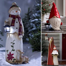 Afbeelding in Gallery-weergave laden, Snowman with Lantern decoration

