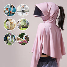 Afbeelding in Gallery-weergave laden, Ice silk windjack met uv-bescherming en capuchon
