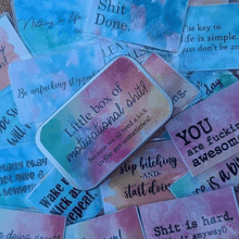 Afbeelding in Gallery-weergave laden, Grappige Motivatiekaart Cadeau (set van 20 stuks)
