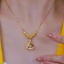 Afbeelding in Gallery-weergave laden, Slimme ginkgo blad ketting
