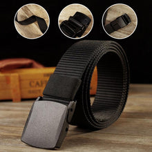 Afbeelding in Gallery-weergave laden, Niet-metalen niet-magnetische nylon riem met gesp
