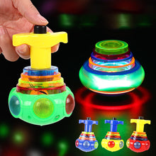 Afbeelding in Gallery-weergave laden, Muziek Knipperende Spinners Speelgoed met Launcher
