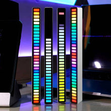 Afbeelding in Gallery-weergave laden, RGB auto oogverblindend geluid gecontroleerd led-licht

