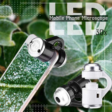 Afbeelding in Gallery-weergave laden, LED mobiele telefoon microscoop
