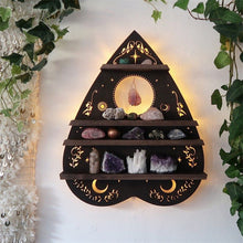 Afbeelding in Gallery-weergave laden, Luna Moth Plank met lamp
