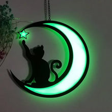 Afbeelding in Gallery-weergave laden, Maan Zwarte Kat Decoraties
