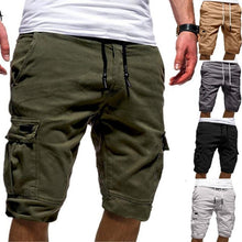 Afbeelding in Gallery-weergave laden, Losse shorts voor heren met grote zakken
