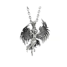 Afbeelding in Gallery-weergave laden, Boze engel hanger ketting

