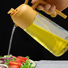 Afbeelding in Gallery-weergave laden, 🥧2-in-1 glazen oliespuit en -dispenser
