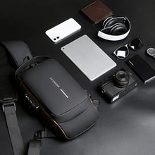 Afbeelding in Gallery-weergave laden, USB-opladen Sport Sling Anti-diefstal schoudertas

