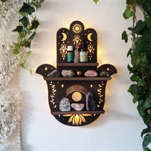 Afbeelding in Gallery-weergave laden, Luna Moth Plank met lamp
