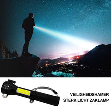 Afbeelding in Gallery-weergave laden, Veiligheid Hammer Glare-zaklamp

