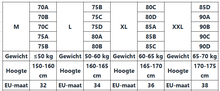 Afbeelding in Gallery-weergave laden, 2-in-1 bh met taille en borsten
