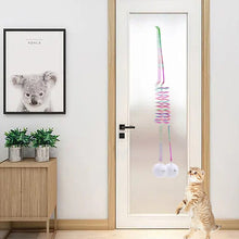 Afbeelding in Gallery-weergave laden, Hangend lente pluche kattenspeeltje
