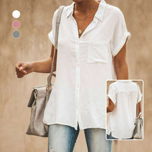 Afbeelding in Gallery-weergave laden, Women's Casual Short Sleeve Vintage Shirt
