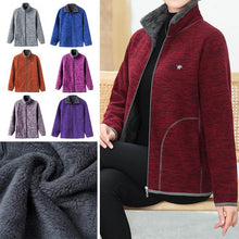 Afbeelding in Gallery-weergave laden, Warme fleece jas voor dames
